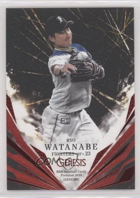 2020 BBM Genesis Red /200 Ryo Watanabe #042 - Image 1 of 2