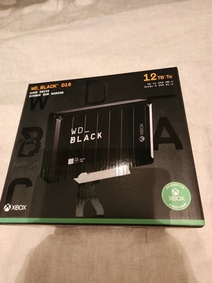 Western Digital 12TB 3.5" Game Drive para Xbox One - Negro (WDBA5E0120HBKNESN) Foto 1 de 4