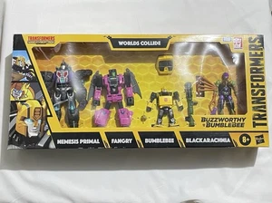 [DA] Transformers Buzzworthy Bumblebee Worlds Collide Action Figure Multipack - Bild 1 von 9