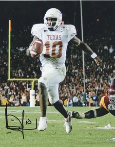 Vince Young handsigniert 8x10 Texas Longhorns kostenloser Versand I912 - Bild 1 von 1