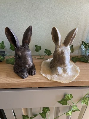 Rubber Latex Mould Rabbit Hare Ground Breaker Garden Ornament Rabbit Mold Last 1 - Image 1 of 4