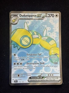 Dudunsparce ex 178/159 Sv09: Journey Together Holo - Picture 1 of 2