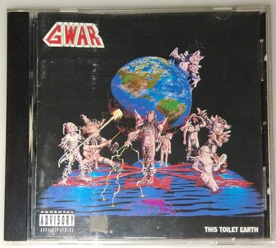 GWAR This Toilet Earth CD OOP 1st Pressing released in 1994 Metal Foto 1 de 4
