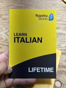 Rosetta Stone Lifetime Italian DIGITAL CODE ONLY - Picture 1 of 5