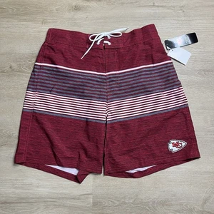 Kansas City Chiefs Board Swim Shorts Lined G-III Sports Mens Size Large NWT - Picture 1 of 3