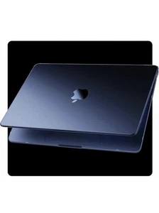 Case for MacBook Air 15 inch Compatible w/M4 M3 M2 2025 2024 2023 Midnight Clear - Picture 1 of 9
