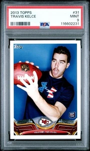 Topps Travis Kelce Rookie #31 2013 PSA 9 - Imagen 1 de 2