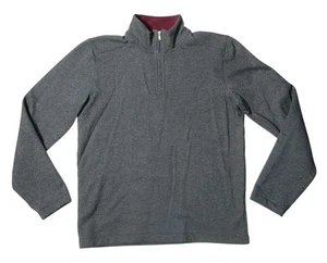 Preowned- Bonobos Pique Quarter Zip Pullover Sweater Mens (Size S) - Picture 1 of 5