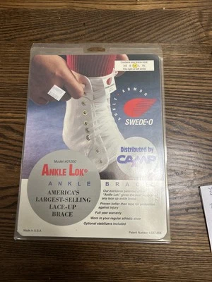 Tobillera Swede-O Tobillera Desmontable Estabilizadores Laterales Soporte Adicional EE. UU. Foto 1 de 4