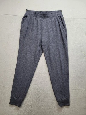 Pantalón Jogger Eddie Bauer Mujer S Gris Cintura Elástica Pierna Cónica Atlético Pull On Foto 1 de 4