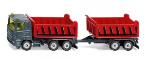 Siku: Truck with Dumper body & Tipping Trailer - Diecast Vehicle - Picture 1 of 2