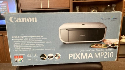 Canon PIXMA MP210 All-In-One Inkjet Printer Sealed New In Box - Image 1 of 2