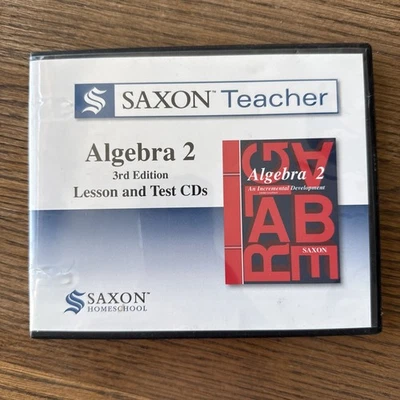 Saxon Teacher Algebra 2 (3rd edition) Lesson and Test CDs - Image 1 of 4
