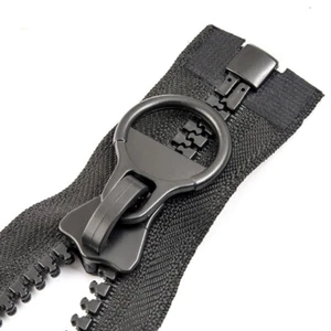 60cm-300cm Long Zips Heavy Duty 8# Open End Zipper For Down Jacket Coat - Picture 1 of 23