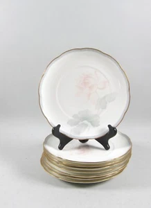 Noritake GARDEN EMPRESS Bone China Salad Plates Lot of 8 - Picture 1 of 3