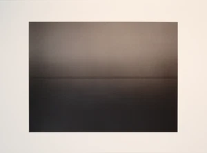 HIROSHI SUGIMOTO TIME EXPOSED LITHOGRAPH #354 MILTOAN SEA - SOUNION - Picture 1 of 6