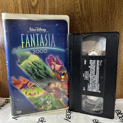 Disney Fantasia 2000 VHS Clamshell Foto 1 de 3