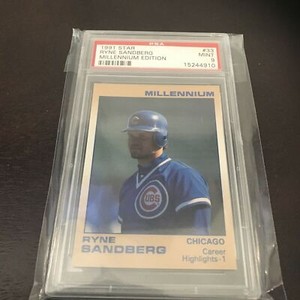 1991 Star Millennium Edition Ryne Sandberg Base PSA LOW POP All Star