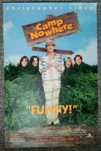 Póster promocional de video putch de Jonathan Jackson Christopher Lloyd 1994 de Camp Nowhere. - Imagen 1 de 5