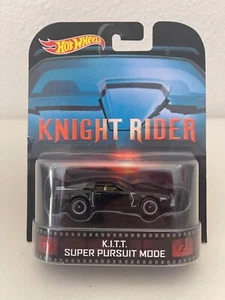 HOT WHEELS 2014 RETRO ENTERTAINMENT KNIGHT RIDER K.I.T.T. SUPER PURSUIT MODE - Picture 1 of 5