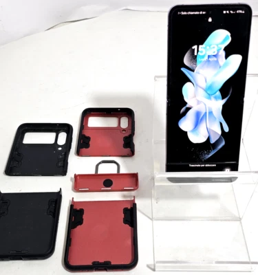 Samsung Galaxy Z Flip4 SM-F721U1 256 GB 3Gb Smartphone (sbloccato) difetto - Immagine 1 di 4