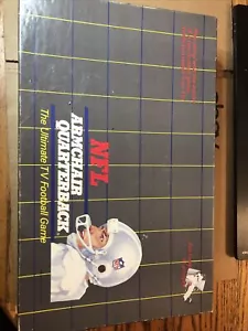 Gioco da tavolo quarterback calcio poltrona LICENZA NFL 1986 vintage! - Foto 1 di 6