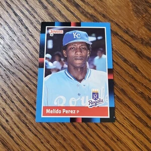 Melido Perez - 1988 Donruss #589 - Kansas City Royals Baseball Card - Picture 1 of 2