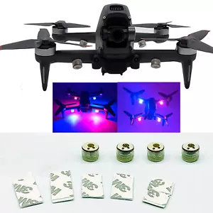 Indicatore Direzione Volo Notturno LED Luce di Avvertimento per Accessori Drone DJI FPV - Foto 1 di 12