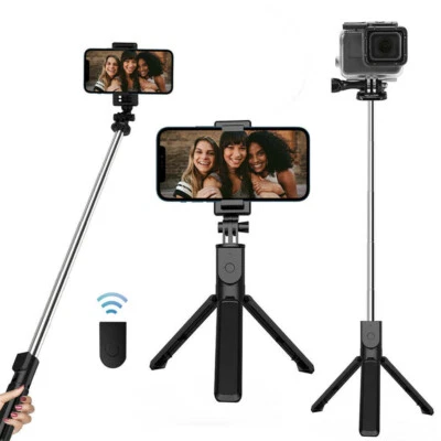 Soporte para teléfono celular con soporte remoto para trípode para selfie Stick para iPhone Samsung EE. UU. Foto 1 de 4