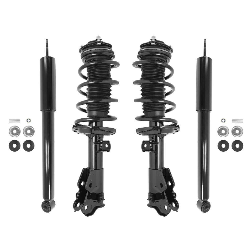 Front & Rear  Complete Strut Assembly Shock Kit for 2012-2015 Honda Civic Foto 1 de 1