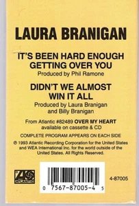USA BLACK SHELL DOLBY HX PRO B NR POP 1993 CASSETTE SINGLE : LAURA BRANIGAN : IT - Bild 1 von 2