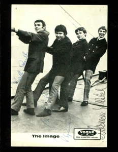 THE IMAGE : original SIGNED Promotion Flyer / signierte Promokarte + Promosheet - Imagen 1 de 3