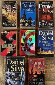 Konvolut 8 Daniel SILVA Taschenbücher Romane Gabriel Allon - Bild 1 von 9