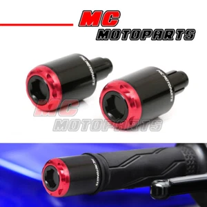 MSHINE Red CNC Bar Ends Sliders For Suzuki GSX650F 2008-2018 08 09 10 11 12 - Picture 1 of 4