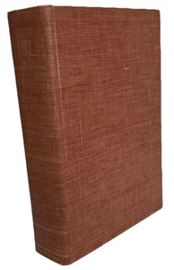 1951 King James Bible Simon Schuster Ernest Bates Handmade Cross Bookmark - Picture 1 of 9