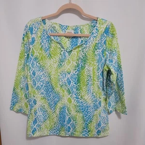 Ruby Rd. Top multicolor Favorites, talla M - Imagen 1 de 3