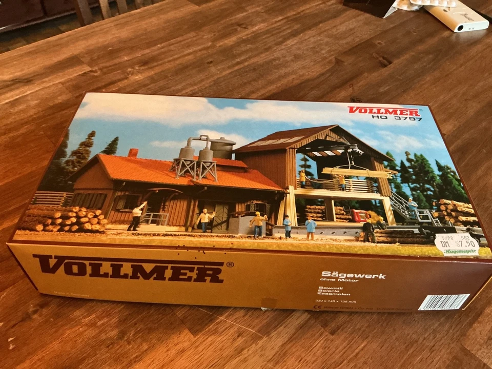Vollmer Sägewerk H0 3739 Modelleisenbahn Bausatz - Bild 1 von 2