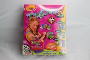 Tatouages magiques mode PC CD vintage neuf scellé dans sa boîte tatouage temporaire enfants - Photo 1/11
