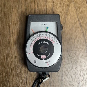 Sekonic Auto Leader L-188 flash de luz portátil dc medidor de exposición piezas reparación - Imagen 1 de 5