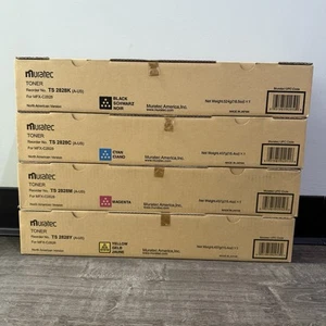 Muratec TS-2828 KYCM Complete Set of 4 Colors Toner Cartridges for MFX-C2828 NEW - Picture 1 of 1