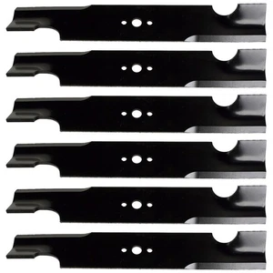 (6) USA Mower Blades® for Snapper® Pro® 5020843 Giant Vac® 0640 32" 48" Deck - Picture 1 of 7