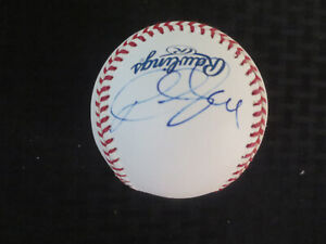 Martin Prado Braves/Yankees Autograph Baseball