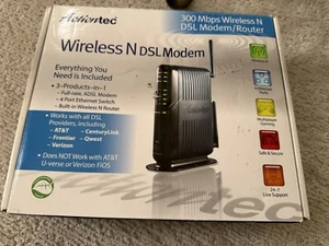 ACTIONTEC 300 Mbps Wireless N DSL Modem/Router GT784WN-01 - Picture 1 of 4