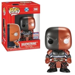 Funko POP! DC Heroes Imperial Deathstroke Metallic 2021 Convención de Verano Asia E - Imagen 1 de 1