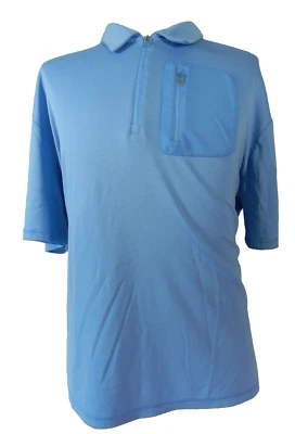 Reel Legends polo shirt men's 2XL XXL blue short-sleeve Vented outdoor fishing - Image 1 of 4