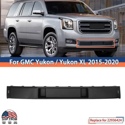 New Front Center Bumper Cover Molding Fit 2015-2020 GMC Yukon/ Yukon XL 22936424 Foto 1 de 4