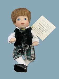 Marie Osmond Porcelain boy Doll "Petite Amour Toddler" Lil' Dumplin - Picture 1 of 4