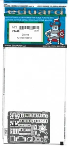 Eduard D3A Val Foto Grabada Detalles en 1/72 73 448 Para el Kit Cyber Hobby - Imagen 1 de 2