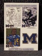 TK LEGACY MICHIGAN SKETCH CARD CHECKLIST 2007 VICTORS IV #SC1 Steve Breaston