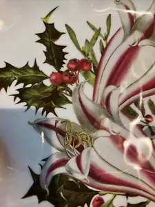 Michel Design Works” Christmas Bouquet “ Tray NEW COLLECTION 2022 - Picture 1 of 4